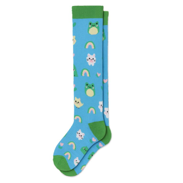 Rainbow Friends Compression Socks