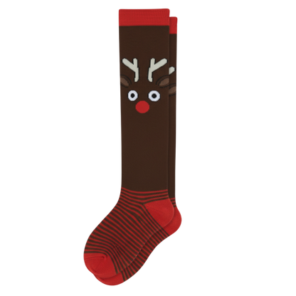 Reindeer Compression Socks