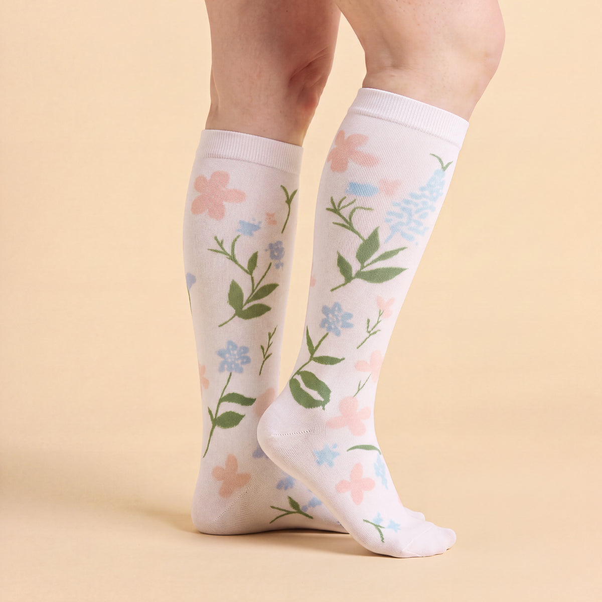 Summer Meadow Compression Socks