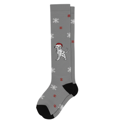 Puppy Christmas Compression Socks