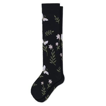 Midnight Meadow Compression Socks