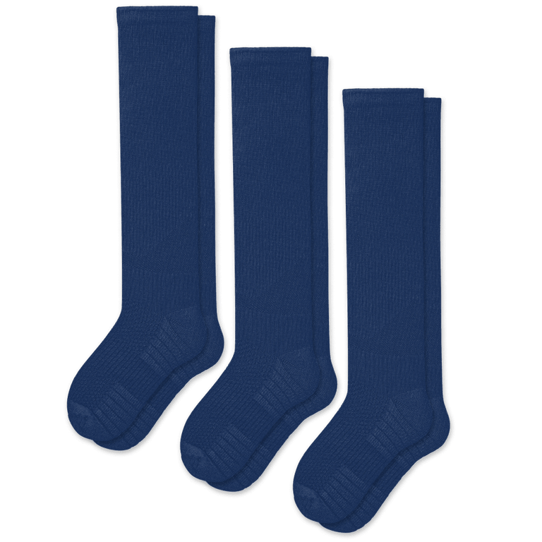 Blue Compression Socks