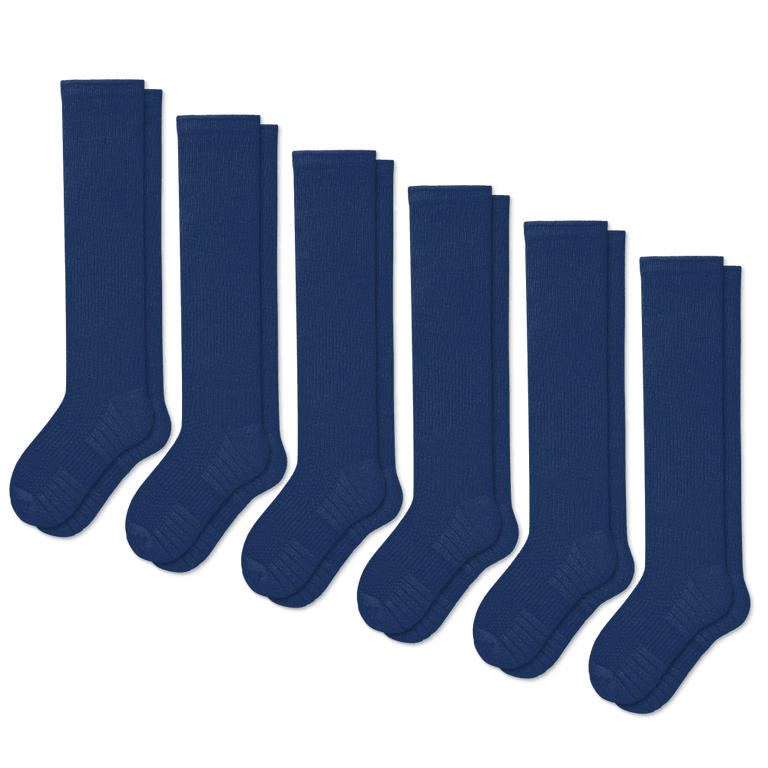 Blue Compression Socks