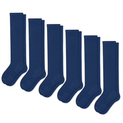 Blue Compression Socks