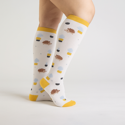 Hedgehog Joy Compression Socks